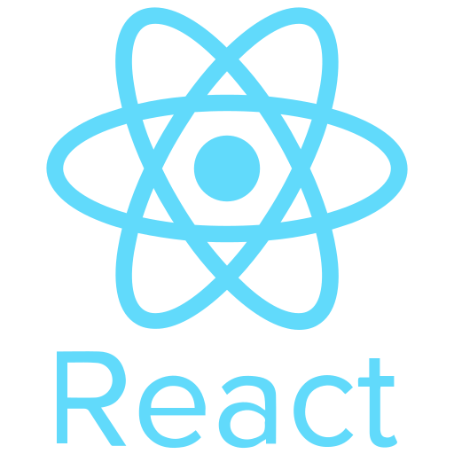 logo react bleu png fond transparent