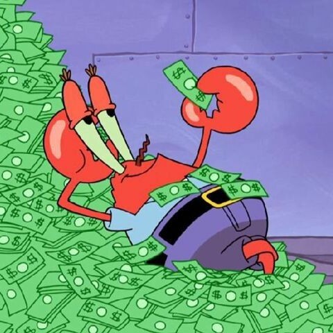 monsieur crabs bob l'éponge argent
